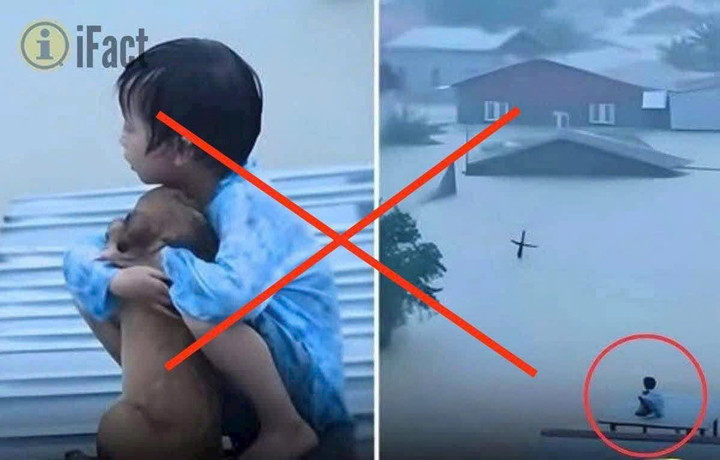 Bộ C&ocirc;ng an cảnh b&aacute;o tin giả AI dựng cảnh k&ecirc;u cứu, thổi phồng thiệt hại mưa lũ- Ảnh 3.