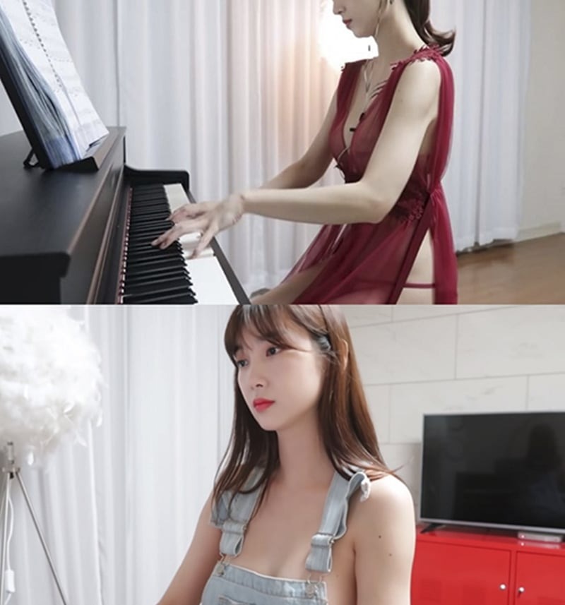 Màn đổi đời của "nữ thần gợi cảm" chuyên diện đồ mát mẻ chơi piano- Ảnh 3. Màn đổi đời của "nữ thần gợi cảm" chuyên diện đồ mát mẻ chơi piano- Ảnh 3.