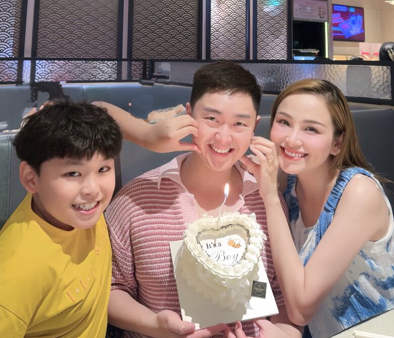 Hoa hậu Diễm Hương sinh con cho chồng 3- Ảnh 3.