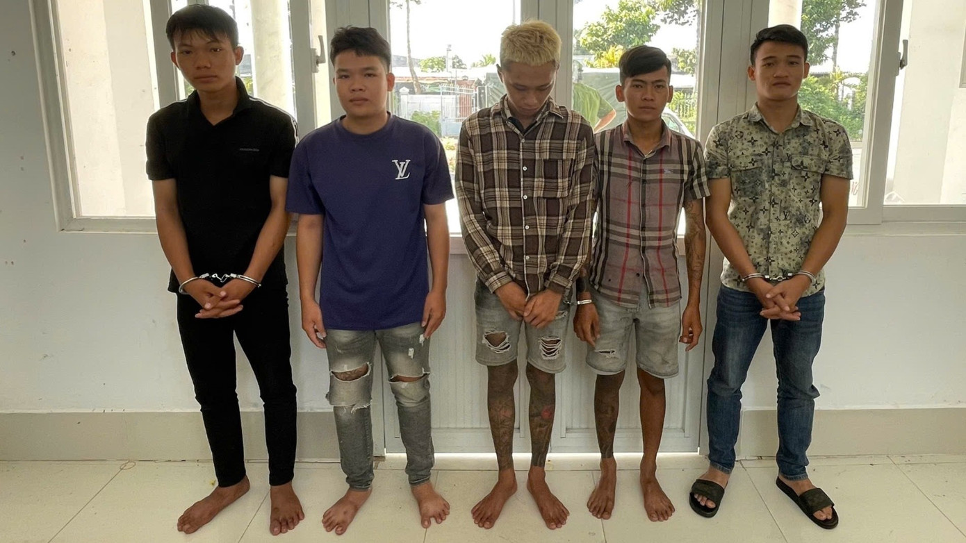 6 đối tượng cướp tài sản sau bắt cóc chủ nợ thất bại- Ảnh 1.