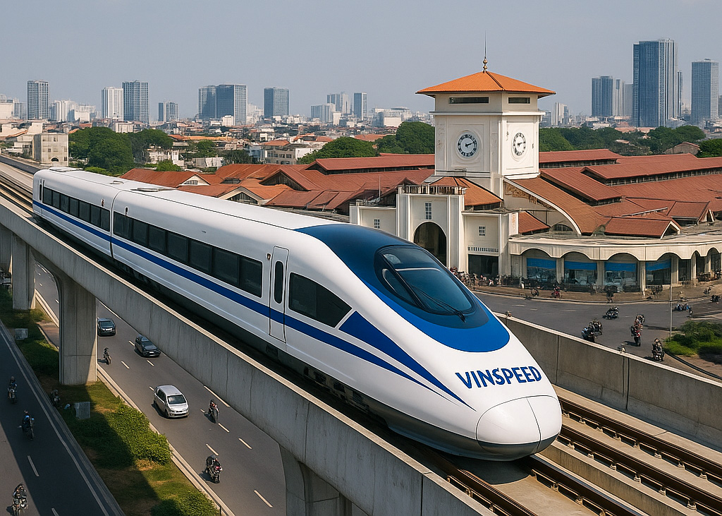 Tuyến đường sắt cao tốc Bến Thành – Cần Giờ: Vingroup định xây trong 2 năm, còn Nhật Bản, Pháp, Trung Quốc làm bao lâu?- Ảnh 2.