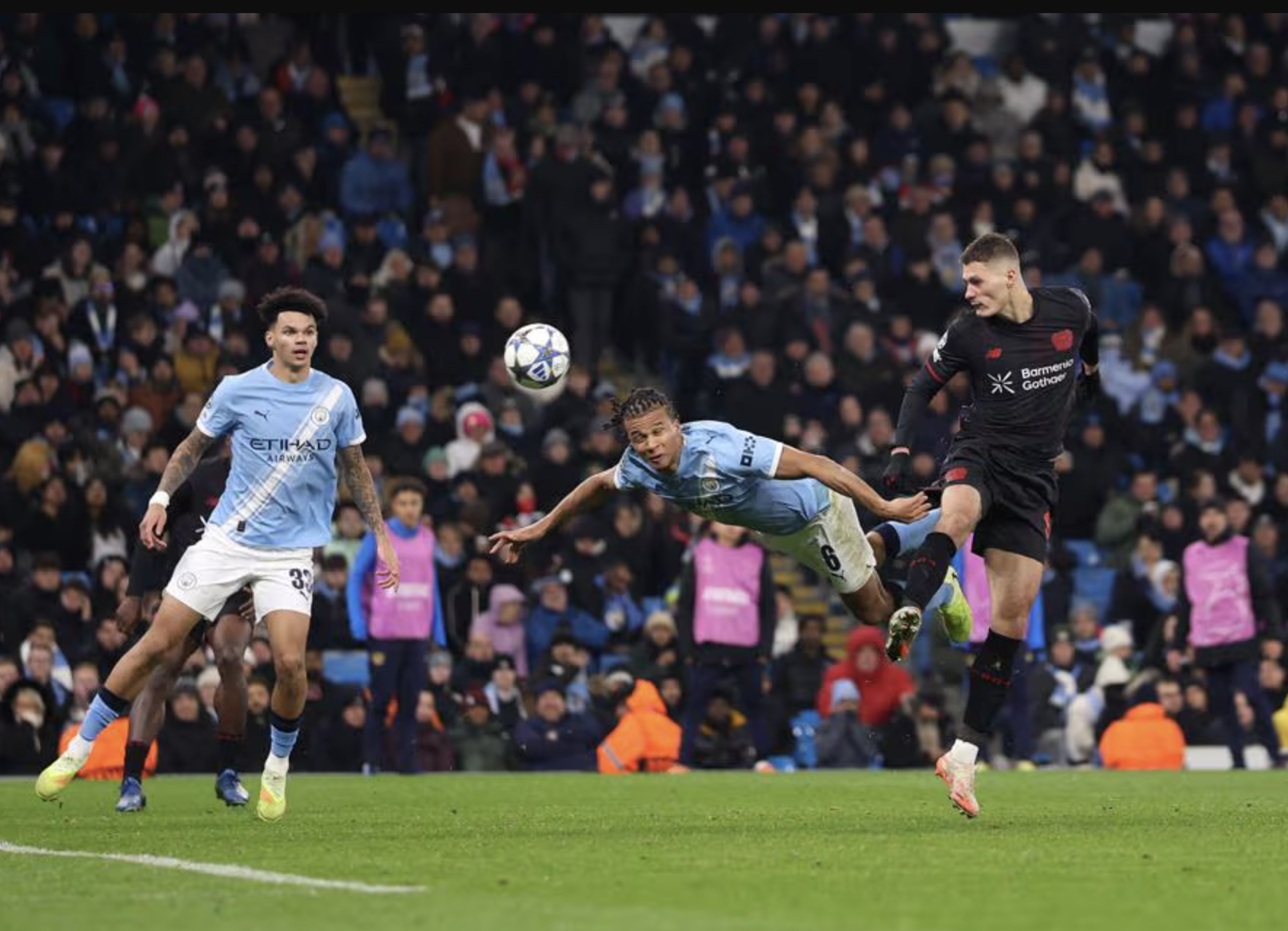 Man City gục ngã trước Leverkusen, Pep Guardiola nhận cột mốc đáng quên- Ảnh 4. Man City gục ngã trước Leverkusen, Pep Guardiola nhận cột mốc đáng quên- Ảnh 4.