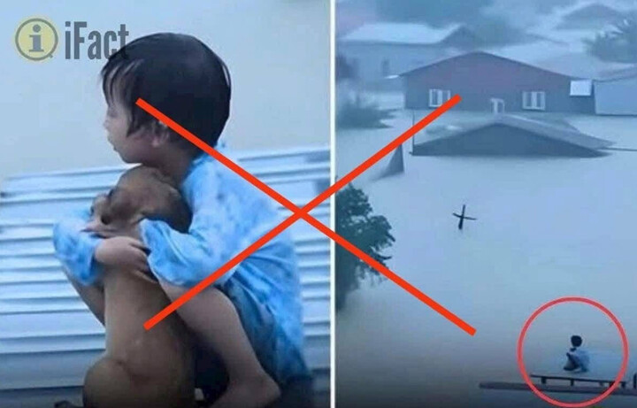 Tung tin giả câu view trên nỗi đau đồng bào vùng lũ: Tội ác trời không tha- Ảnh 1.