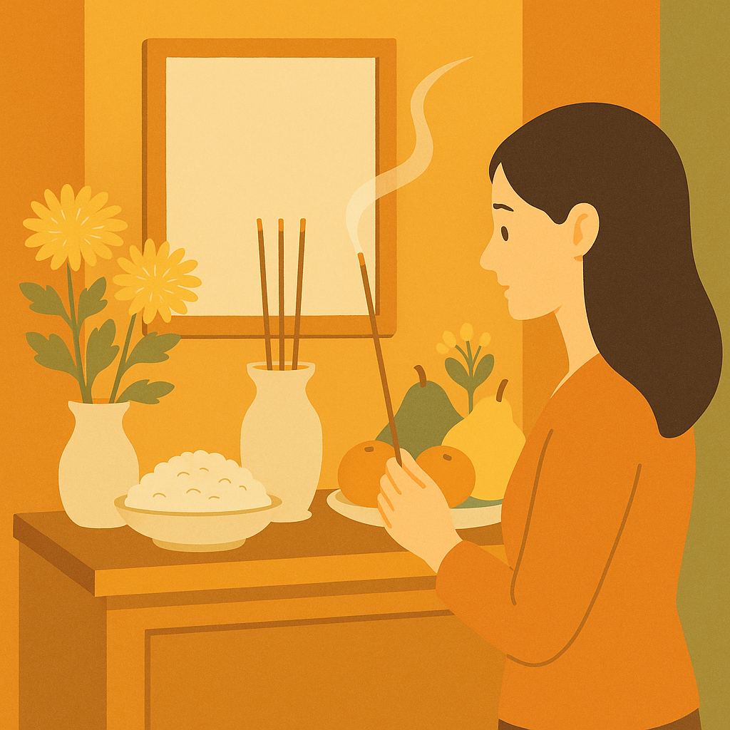 Rằm tháng 10 Âm lịch thắp mấy nén hương để công việc ổn định, tiền bạc bớt lao đao?- Ảnh 2.