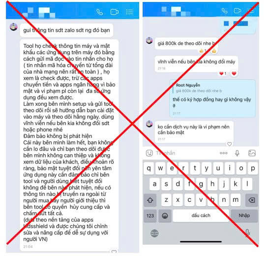 Bức ảnh gửi qua Zalo có thể khiến nhiều người ngay lập tức mất tiền trong tài khoản ngân hàng- Ảnh 2.