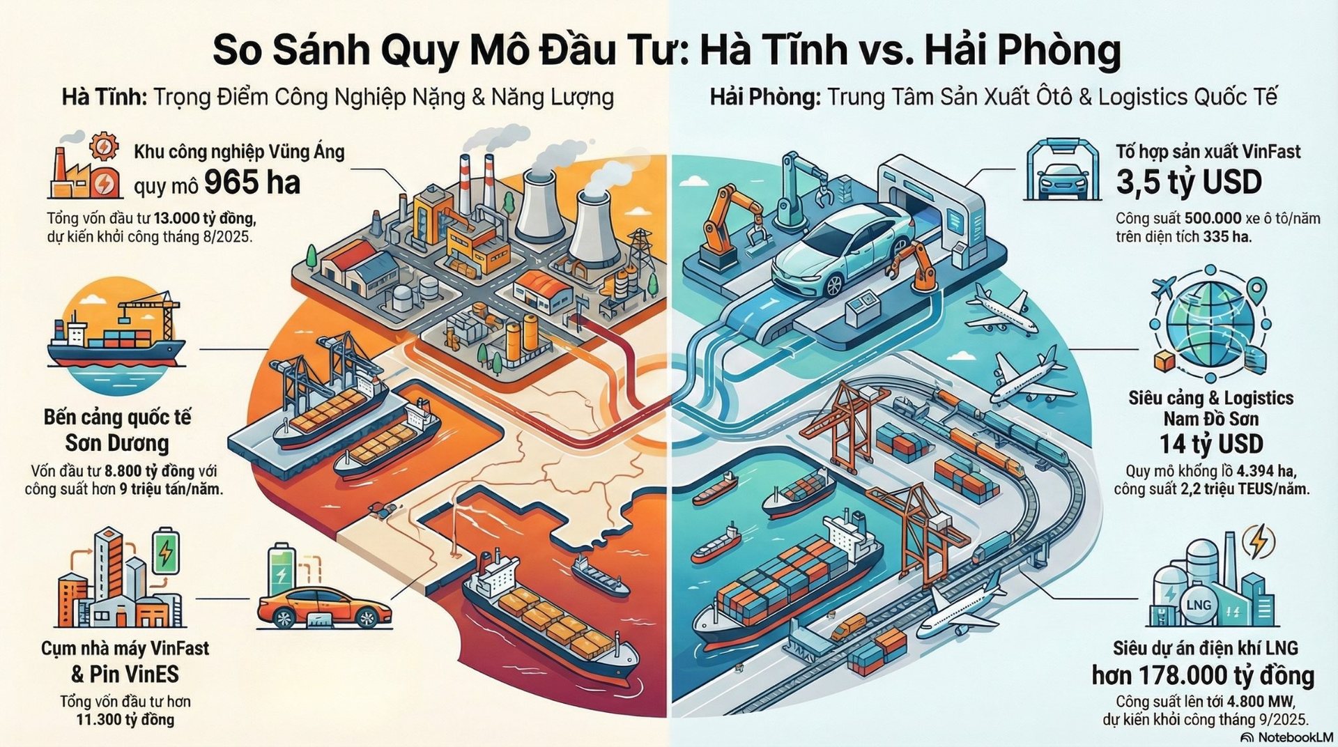 Tỷ phú Phạm Nhật Vượng chọn 2 quê hương làm địa điểm cho loạt dự án tỷ USD từ ô tô điện, bến cảng, thép, LNG đến các khu đô thị- Ảnh 1.