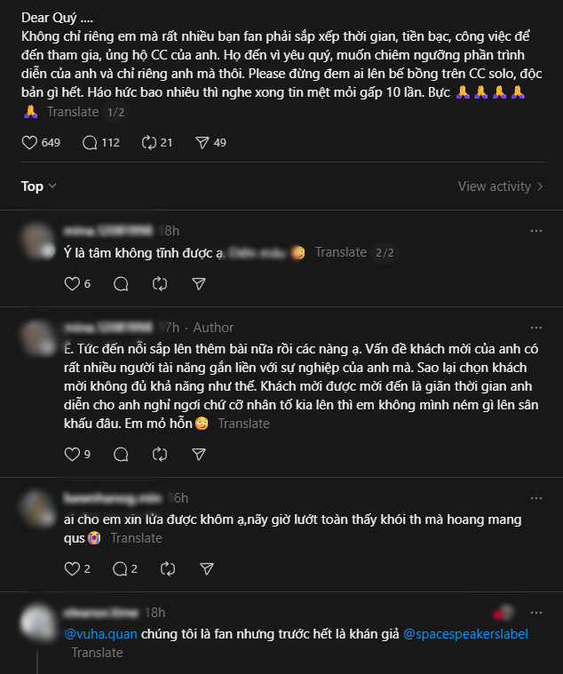 Còn 3 ngày đến concert, fan nổi giận đẩy SOOBIN vào tình thế cực căng thẳng- Ảnh 4. Còn 3 ngày đến concert, fan nổi giận đẩy SOOBIN vào tình thế cực căng thẳng- Ảnh 4.