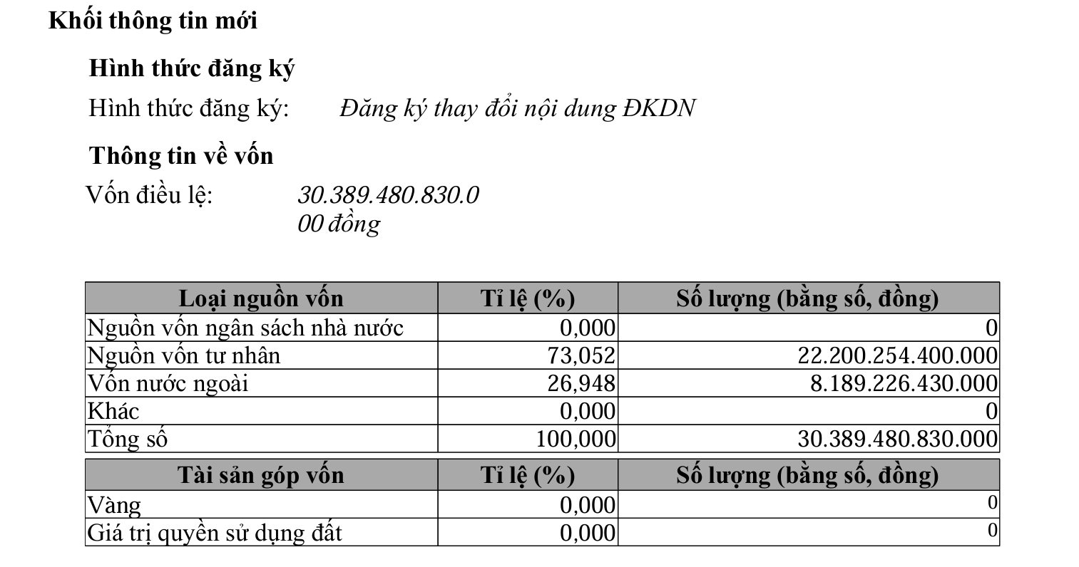 THACO bất ngờ giảm vốn điều lệ, khối ngoại không đổi- Ảnh 2.