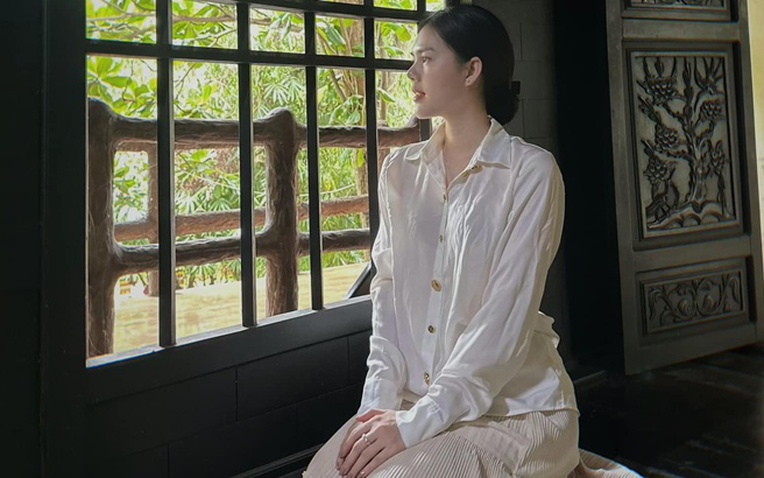 Ngọc Trinh tiễn đưa bạn trai cũ qua đời- Ảnh 1.