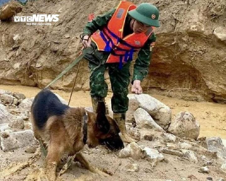 Hơn 100 người bám hiện trường sạt lở núi, tìm 2 nạn nhân mất tích- Ảnh 2.