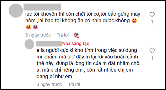 Chuyện g&igrave; đang xảy ra với người từng mua v&agrave; d&ugrave;ng rất nhiều mỹ phẩm của Mailisa?- Ảnh 5.