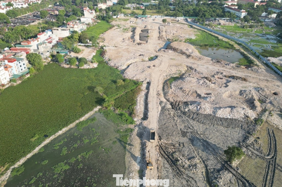 Hình hài khu depot tuyến metro Nam Thăng Long - Trần Hưng Đạo sau 1 tháng thi công- Ảnh 4.