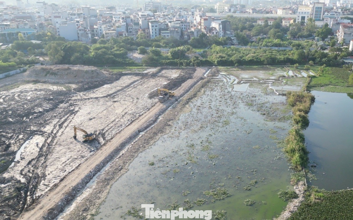 Hình hài khu depot tuyến metro Nam Thăng Long - Trần Hưng Đạo sau 1 tháng thi công- Ảnh 8.