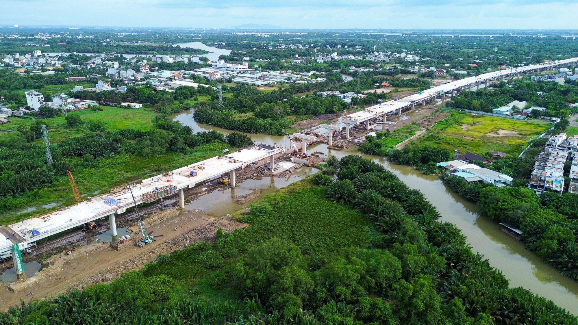 Toàn cảnh khu vực sẽ xây cầu hơn 11.000 tỷ đồng, nằm cạnh khúc sông mỗi km ‘cõng’ một tỷ USD giá trị bất động sản ở TP.HCM- Ảnh 10.