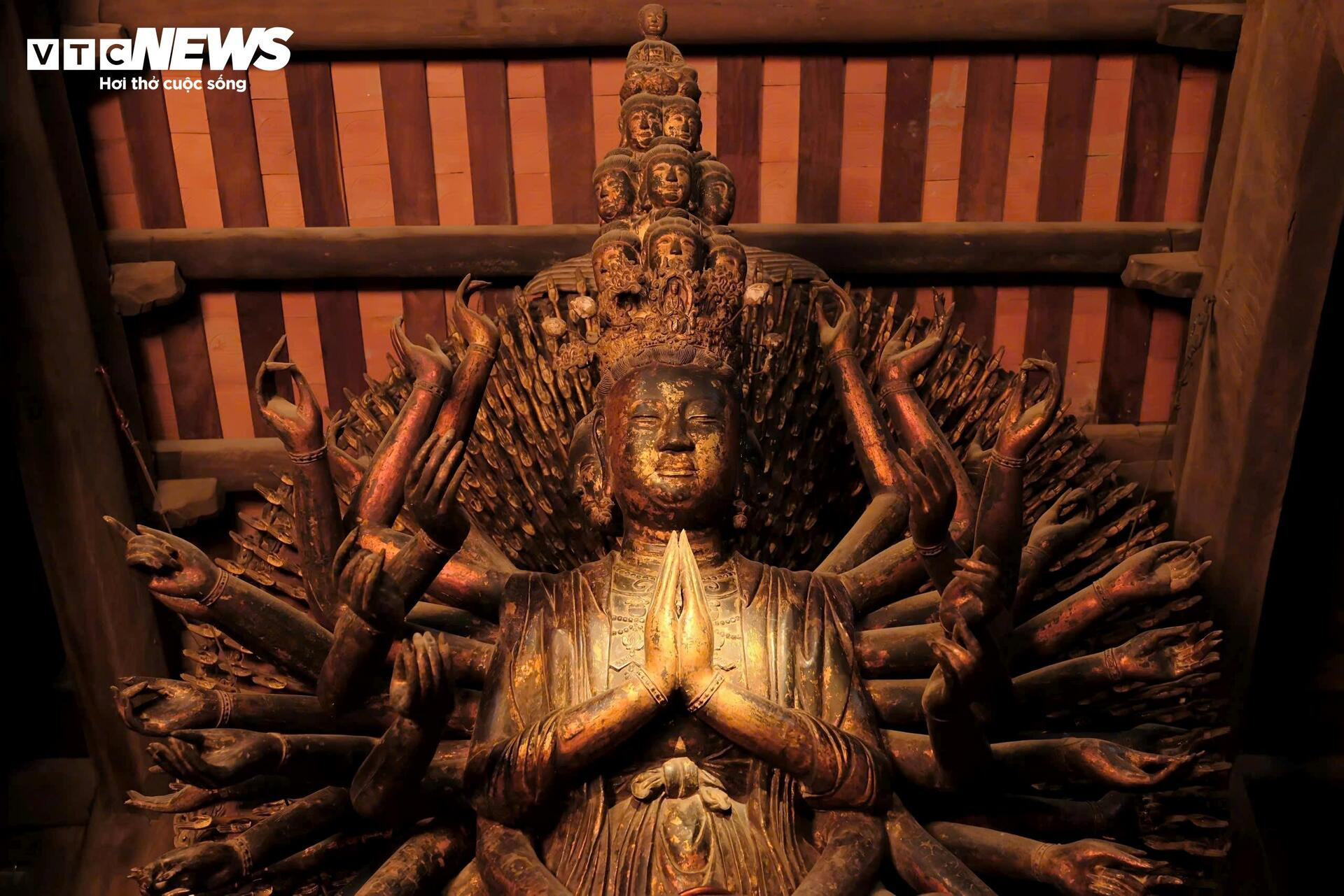 Cận cảnh 4 bảo vật quốc gia trong ngôi chùa cổ ở Bắc Ninh- Ảnh 4.