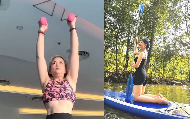 Nữ Đại tá là NSND, U60 tóc bạc trắng vẫn trẻ đẹp khó tin: Tập tạ thường xuyên, chồng là tài tử, đẹp trai - Ảnh 1.