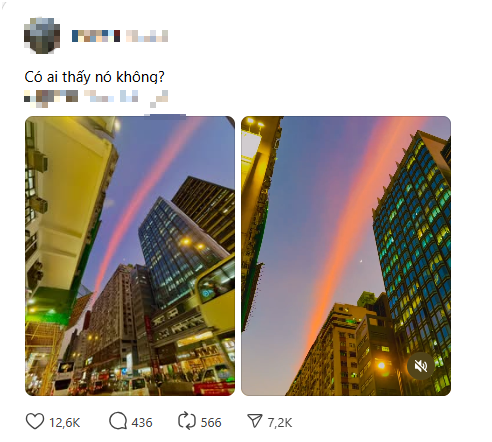 "C&acirc;y cầu lạ" xuất hiện tr&ecirc;n bầu trời Hong Kong (Trung Quốc) sau 3 tiếng vụ ch&aacute;y như tận thế- Ảnh 2.