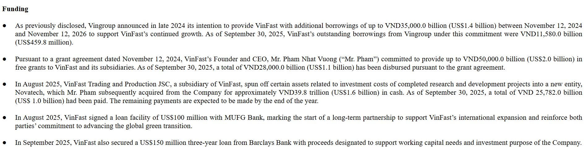 'Bom tấn' của VinFast: 80.000 tỷ đồng nợ vay có khả năng được xóa?- Ảnh 3.