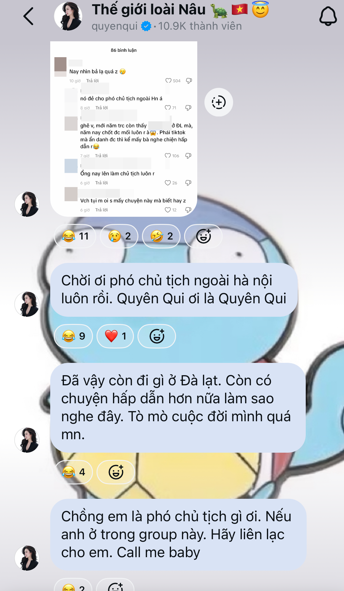 "Quyên Qui sinh con với Phó chủ tịch": Mỹ nhân 18+ lên tiếng- Ảnh 6. "Quyên Qui sinh con với Phó chủ tịch": Mỹ nhân 18+ lên tiếng- Ảnh 6.