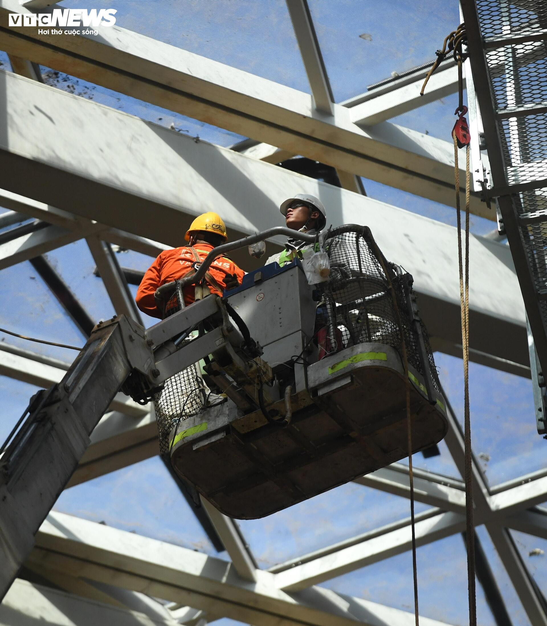 Bên trong nhà ga sân bay Long Thành trước ngày đón chuyến bay đầu tiên- Ảnh 2.