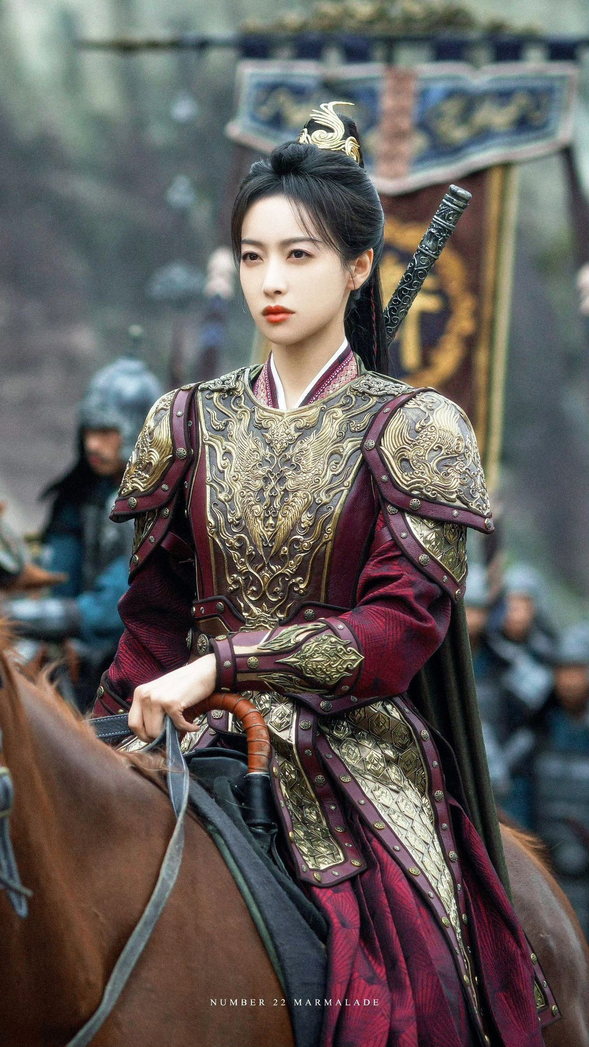 10 nữ tướng quân đẹp nhất Trung Quốc: Triệu Vy bét bảng, hạng 1 khí thế vang danh thiên hạ- Ảnh 7. 10 nữ tướng quân đẹp nhất Trung Quốc: Triệu Vy bét bảng, hạng 1 khí thế vang danh thiên hạ- Ảnh 7.