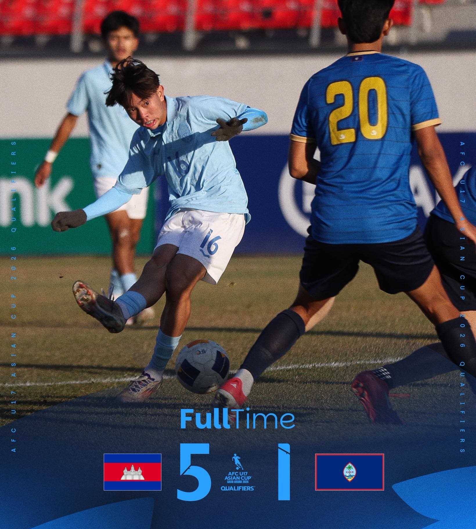 Tuyển Campuchia thắng lớn ở giải châu lục; đội Tây Á đẩy tuyển Lào vào thế khó trước "chung kết"- Ảnh 2. Tuyển Campuchia thắng lớn ở giải châu lục; đội Tây Á đẩy tuyển Lào vào thế khó trước "chung kết"- Ảnh 2.