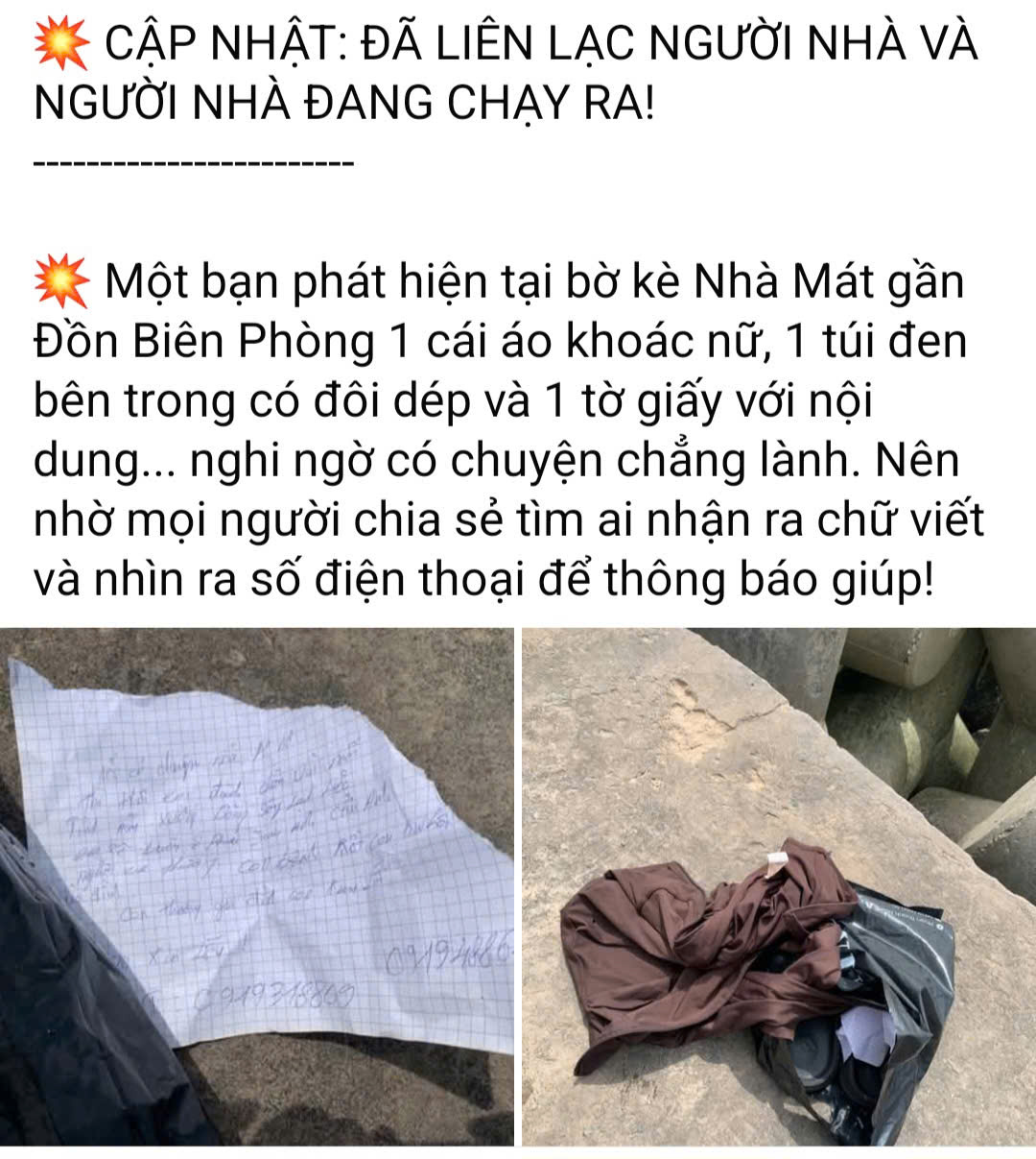 Phát hiện lá thư tại bờ kè ở Cà Mau, cộng đồng mạng lo ngại chuyện chẳng lành - Ảnh 1.