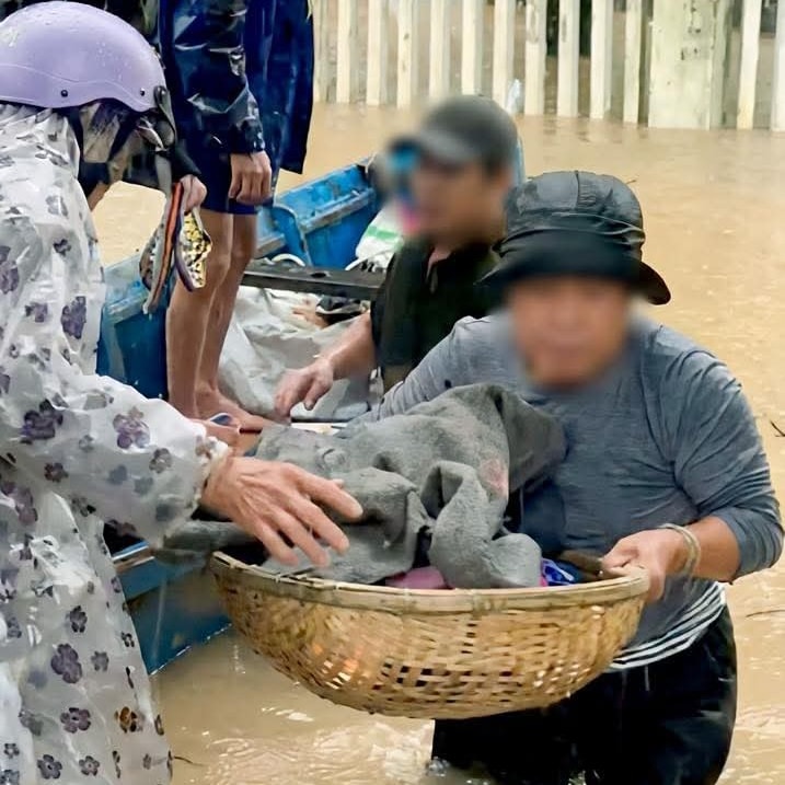 Mẹ và em bé mới sinh xin vào tránh lũ bị nhân viên trạm ý tế từ chối: Người trong cuộc giải thích gì? - Ảnh 1.