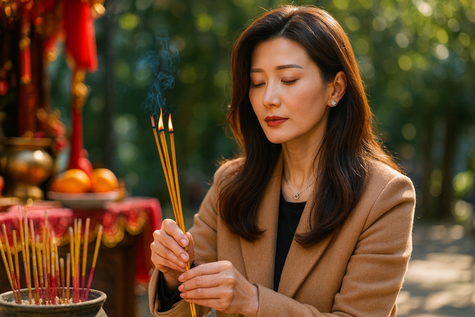 Thắp hương xong nên vái 1 cái hay 3 cái, chuyên gia phong thủy trả lời- Ảnh 1.