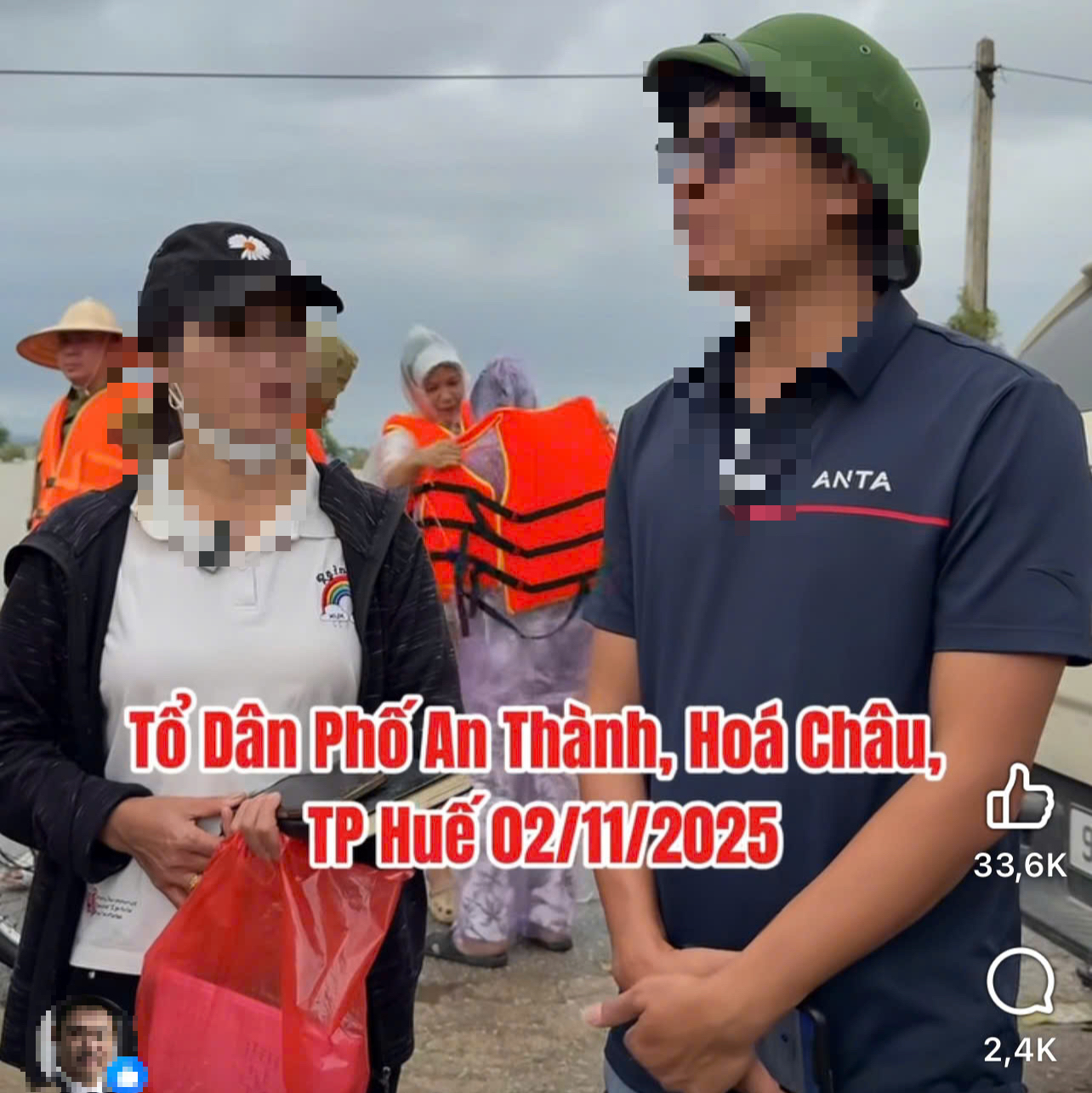 Nữ cán bộ khu phố xin hàng cứu trợ ở Huế lên mạng xã hội đính chính thông tin- Ảnh 1.