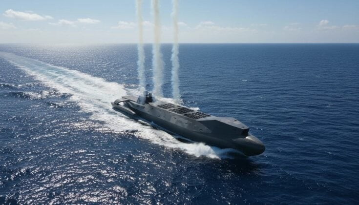 B&iacute; ẩn con t&agrave;u b&aacute;n ch&igrave;m mang t&ecirc;n lửa mới xuất hiện ở Quảng Ch&acirc;u- Ảnh 1.