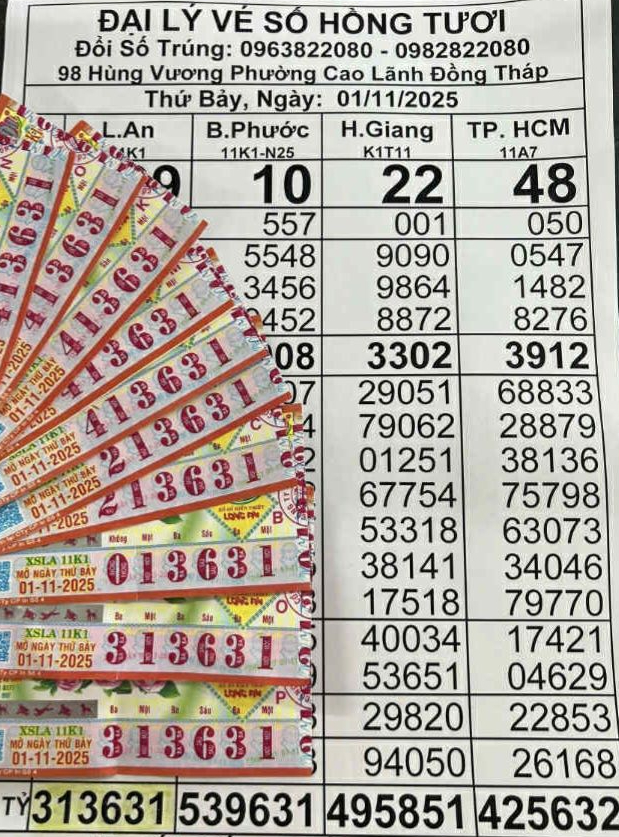 Xổ số miền Nam: Dãy số đặc biệt 313631 và 495851 đã tìm ra người trúng thưởng- Ảnh 1.