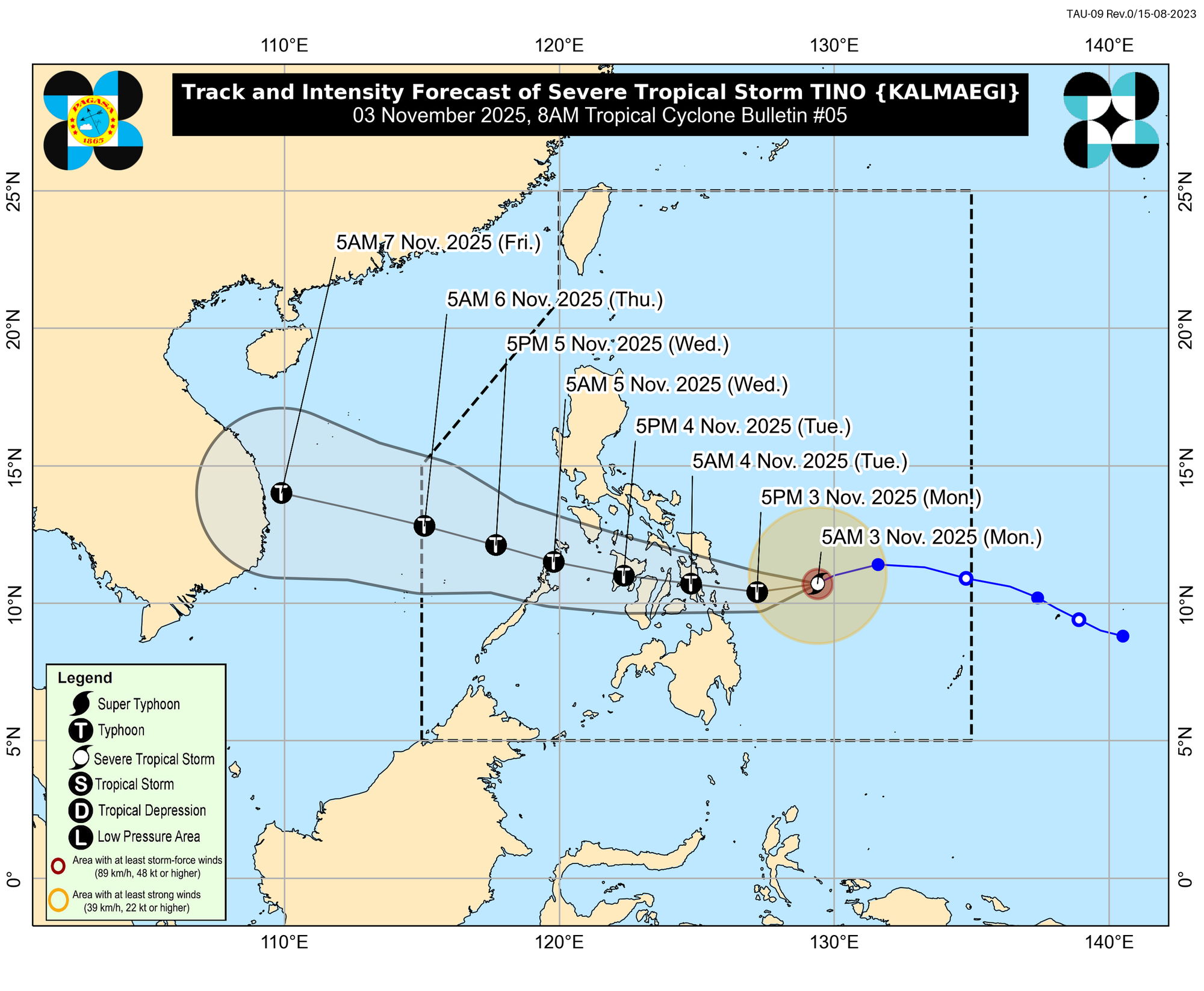 Dự báo đáng lo ngại của Philippines về cấp "siêu bão" của Kalmaegi- Ảnh 1. Dự báo đáng lo ngại của Philippines về cấp "siêu bão" của Kalmaegi- Ảnh 1.