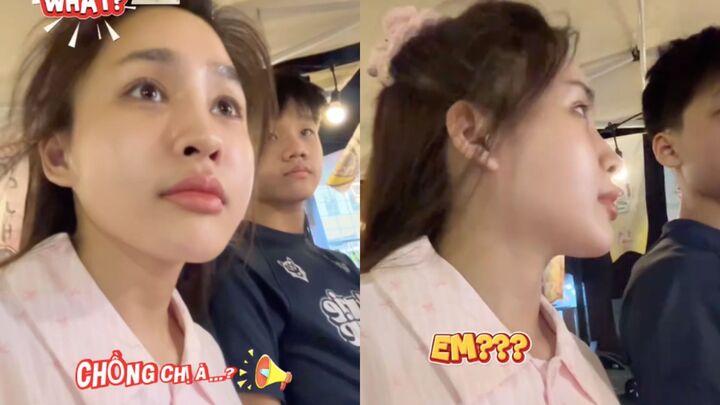 Clip mẹ 3 con đi chơi bị nhầm l&agrave; vợ của con trai khiến d&acirc;n mạng cười b&ograve;- Ảnh 1.