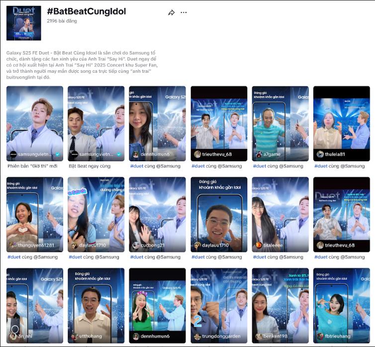 Hơn 2.000 video duet cùng buitruonglinh trong 24h, thử thách “Bật beat cùng idol” nóng hơn bao giờ hết - Ảnh 2.