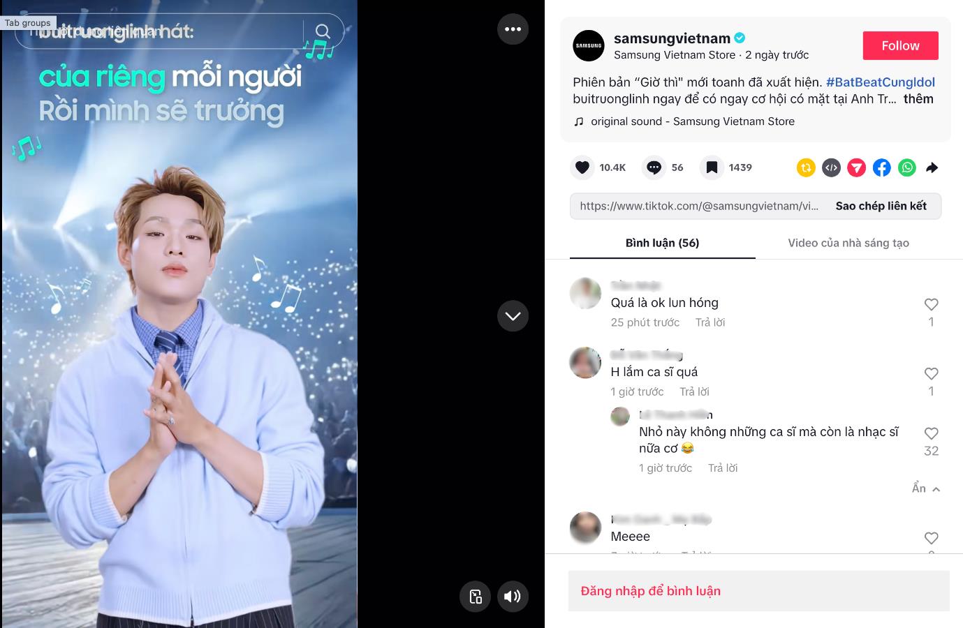Hơn 2.000 video duet cùng buitruonglinh trong 24h, thử thách “Bật beat cùng idol” nóng hơn bao giờ hết - Ảnh 3.