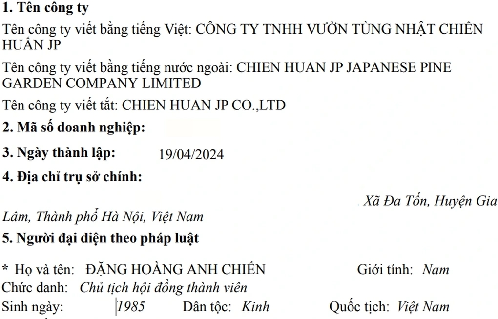 Huấn Hoa Hồng "rót" vốn vào công ty cây cảnh: Hé lộ con số thật sự phía sau- Ảnh 2.