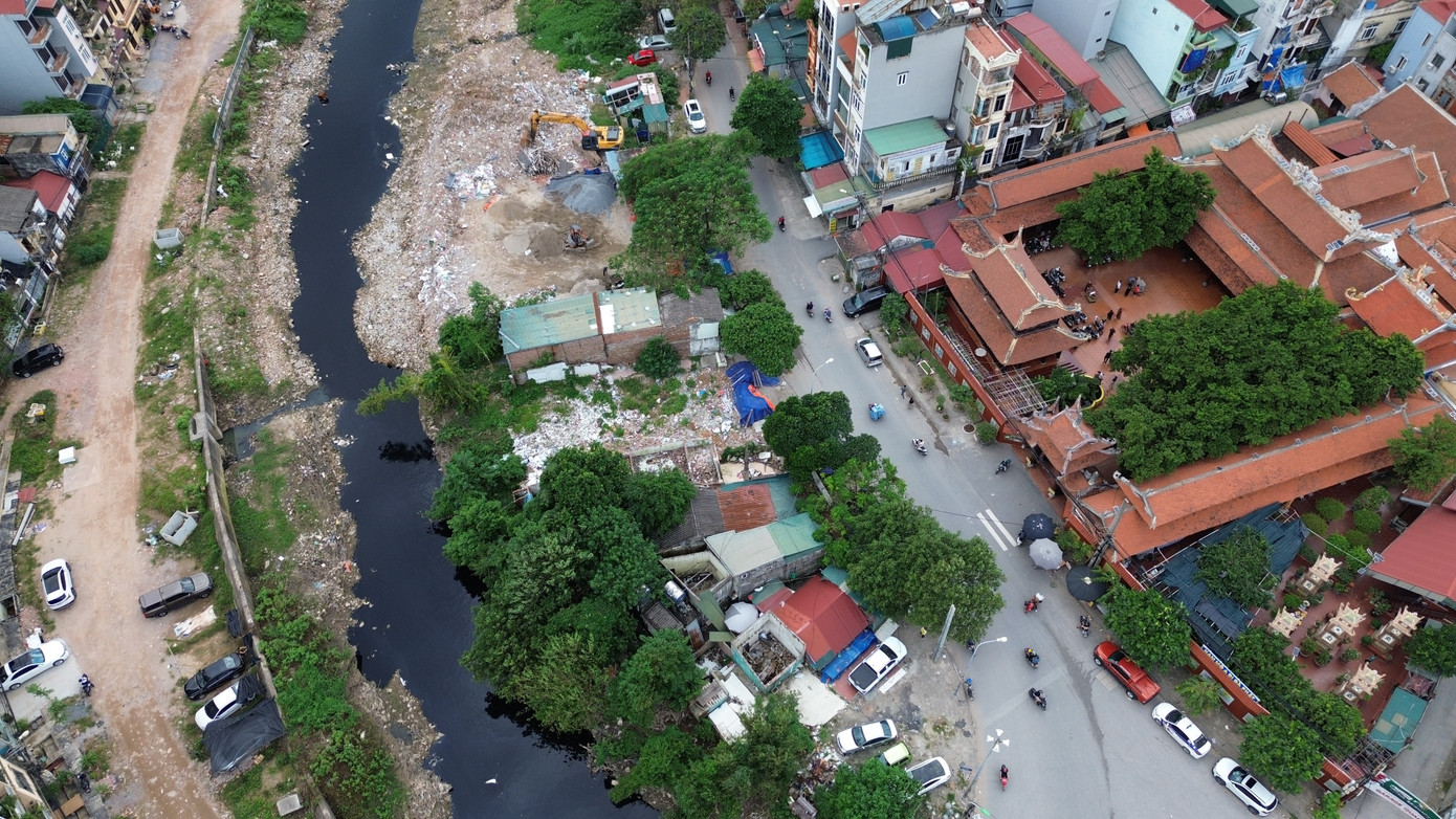Hà Nội: 16 hộ bị lún, nứt nhà cửa khi thi công Trạm bơm tiêu Yên Nghĩa- Ảnh 1.