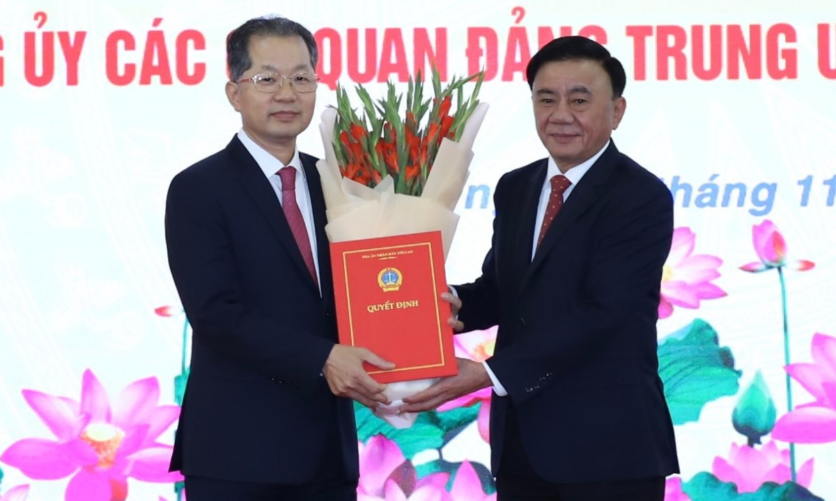 Ông Nguyễn Văn Quảng làm Bí thư Đảng ủy Tòa án Nhân dân Tối cao- Ảnh 1.