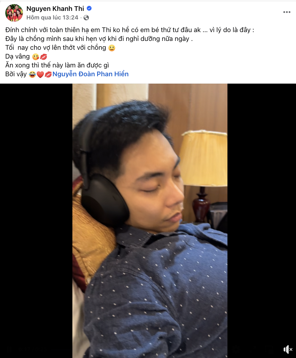 Lý do Khánh Thi chưa mang bầu con thứ 4, tất cả là tại Phan Hiển!- Ảnh 1. Lý do Khánh Thi chưa mang bầu con thứ 4, tất cả là tại Phan Hiển!- Ảnh 1.