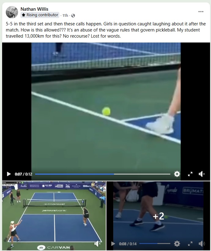 Drama Pickleball xuyên lục địa: Sophia Phương Anh vượt 13.000km vẫn bị loại vì đối thủ xấu chơi- Ảnh 4. Drama Pickleball xuyên lục địa: Sophia Phương Anh vượt 13.000km vẫn bị loại vì đối thủ xấu chơi- Ảnh 4.