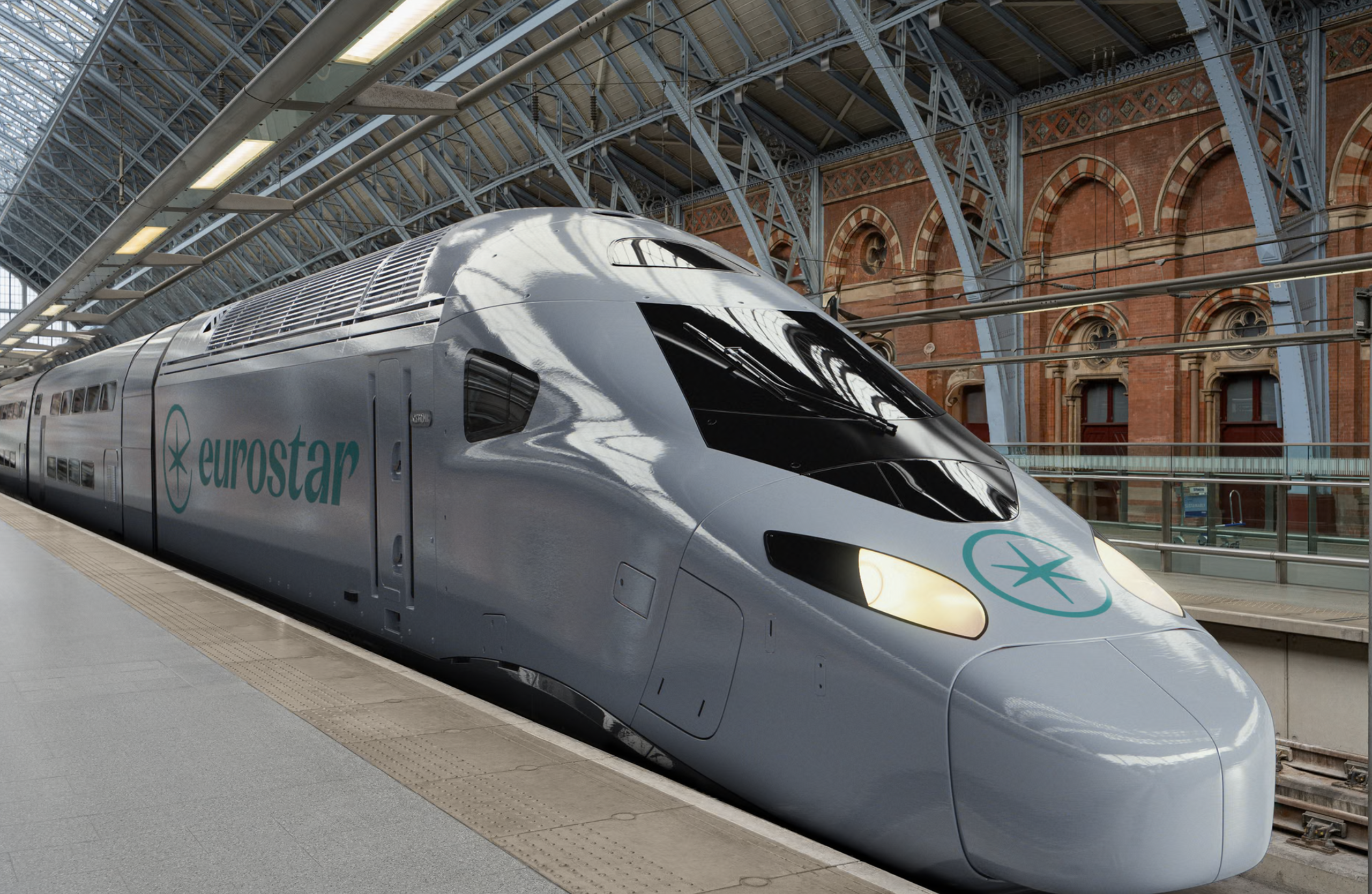 Eurostar 'chốt đơn' 2 tỷ euro, sắp vận hành tàu hai tầng đầu tiên xuyên eo biển Manche- Ảnh 1. Eurostar 'chốt đơn' 2 tỷ euro, sắp vận hành tàu hai tầng đầu tiên xuyên eo biển Manche- Ảnh 1.