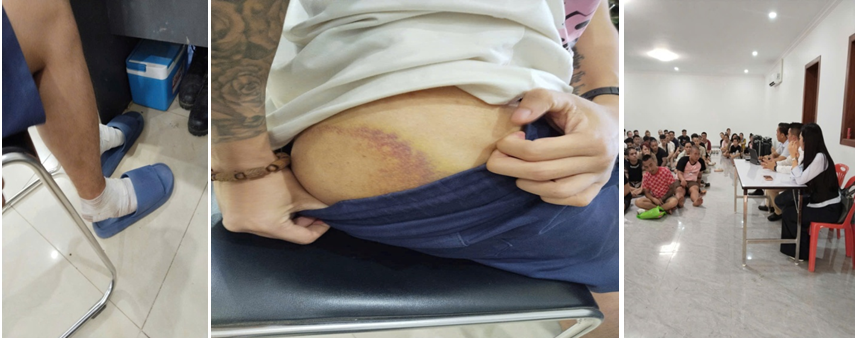 Giải cứu 20 công dân ở Hưng Yên bị hành hạ, đánh đập tại Campuchia- Ảnh 2. Giải cứu 20 công dân ở Hưng Yên bị hành hạ, đánh đập tại Campuchia- Ảnh 2.