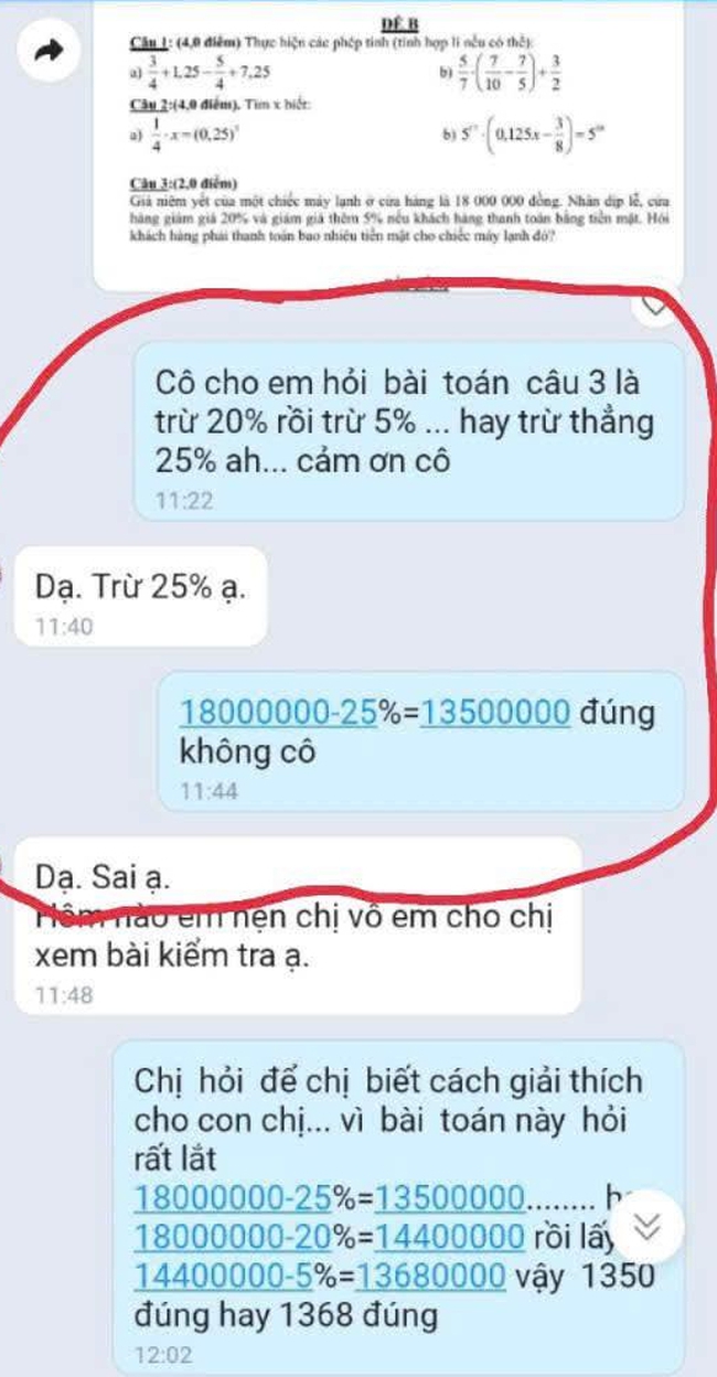 Bài toán giảm giá và cuộc tranh cãi ồn ào: Sai ở đâu – và người lớn nên học gì? - Ảnh 4. Bài toán giảm giá và cuộc tranh cãi ồn ào: Sai ở đâu – và người lớn nên học gì? - Ảnh 4.