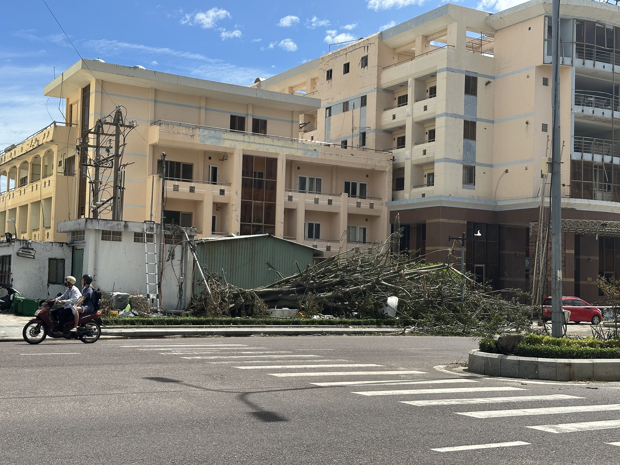 Cận cảnh Gia Lai tan hoang sau bão số 13- Ảnh 3. Cận cảnh Gia Lai tan hoang sau bão số 13- Ảnh 3.