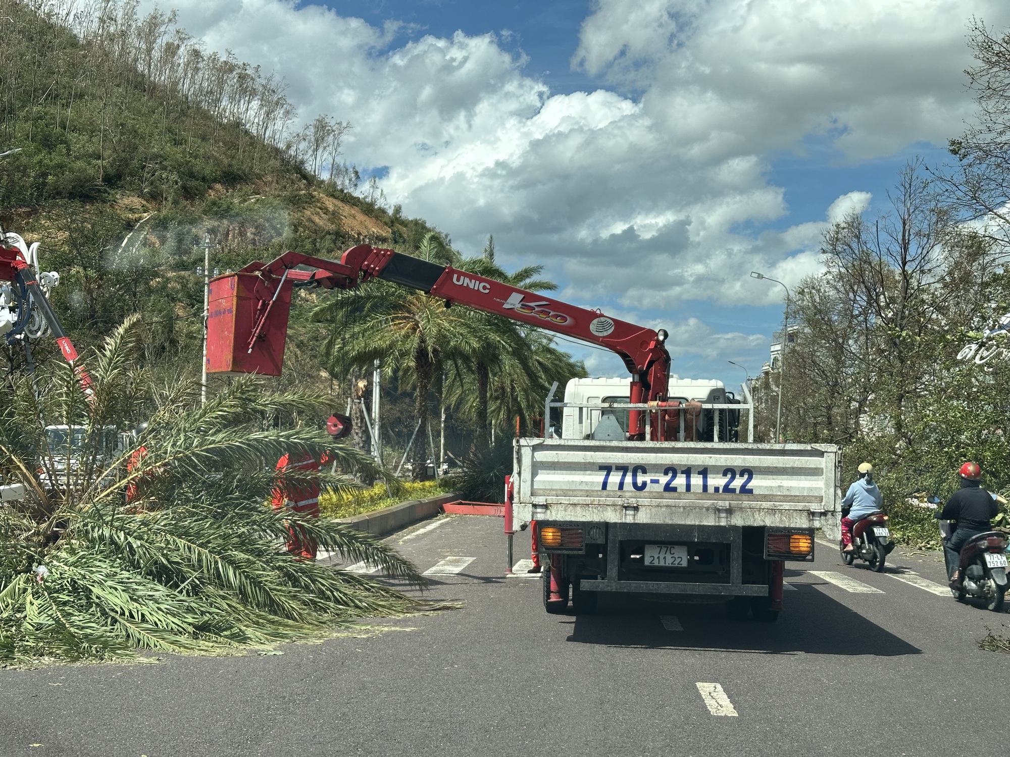 Cận cảnh Gia Lai tan hoang sau bão số 13- Ảnh 2. Cận cảnh Gia Lai tan hoang sau bão số 13- Ảnh 2.