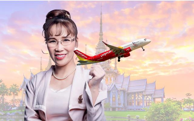 Tỷ phú Nguyễn Thị Phương Thảo làm được điều mà chưa hãng bay giá rẻ nào tại Thái Lan làm được - Ảnh 1.