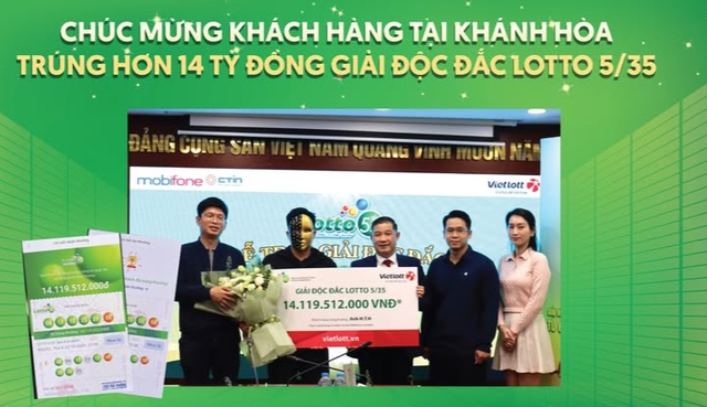 Người đàn ông "ẵm" 14 tỷ Vietlott nhờ cú bấm ngẫu nhiên trên điện thoại, Khánh Hoà có tỷ phú mới - Ảnh 1.