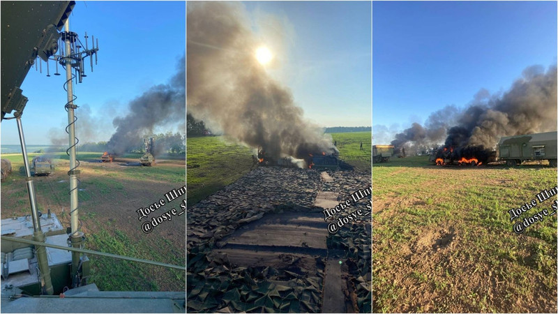 Hàng loạt tổ hợp phòng không S-400 và kho đạn tại Crimea bị phá hủy- Ảnh 2. Hàng loạt tổ hợp phòng không S-400 và kho đạn tại Crimea bị phá hủy- Ảnh 2.