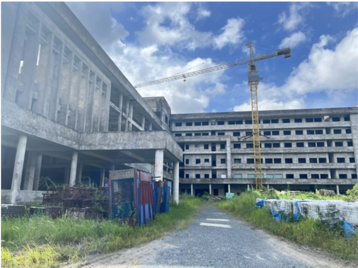 Thanh tra Ch&iacute;nh phủ kiến nghị kiểm điểm dự &aacute;n Bệnh viện Ung bướu Cần Thơ dở dang - Ảnh 1.